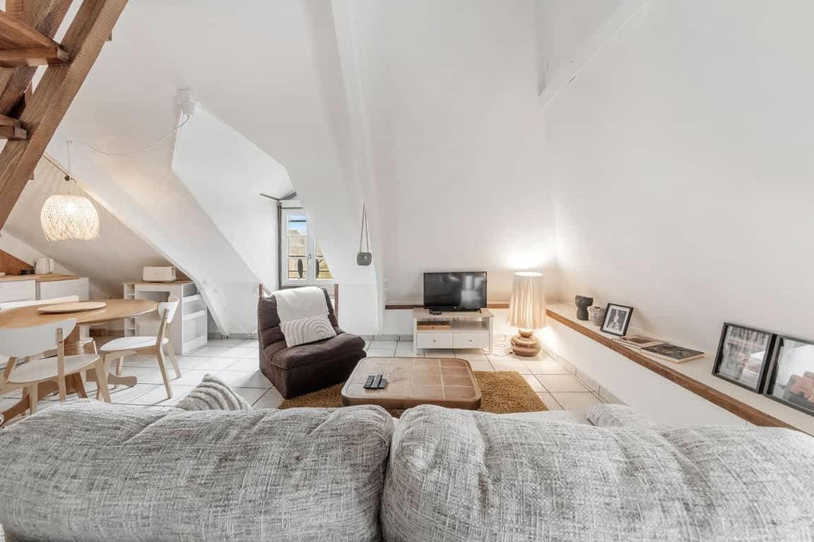 Le 38 - Studio Atypique Au Coeur De Cancale-3 Pers ภายนอก รูปภาพ