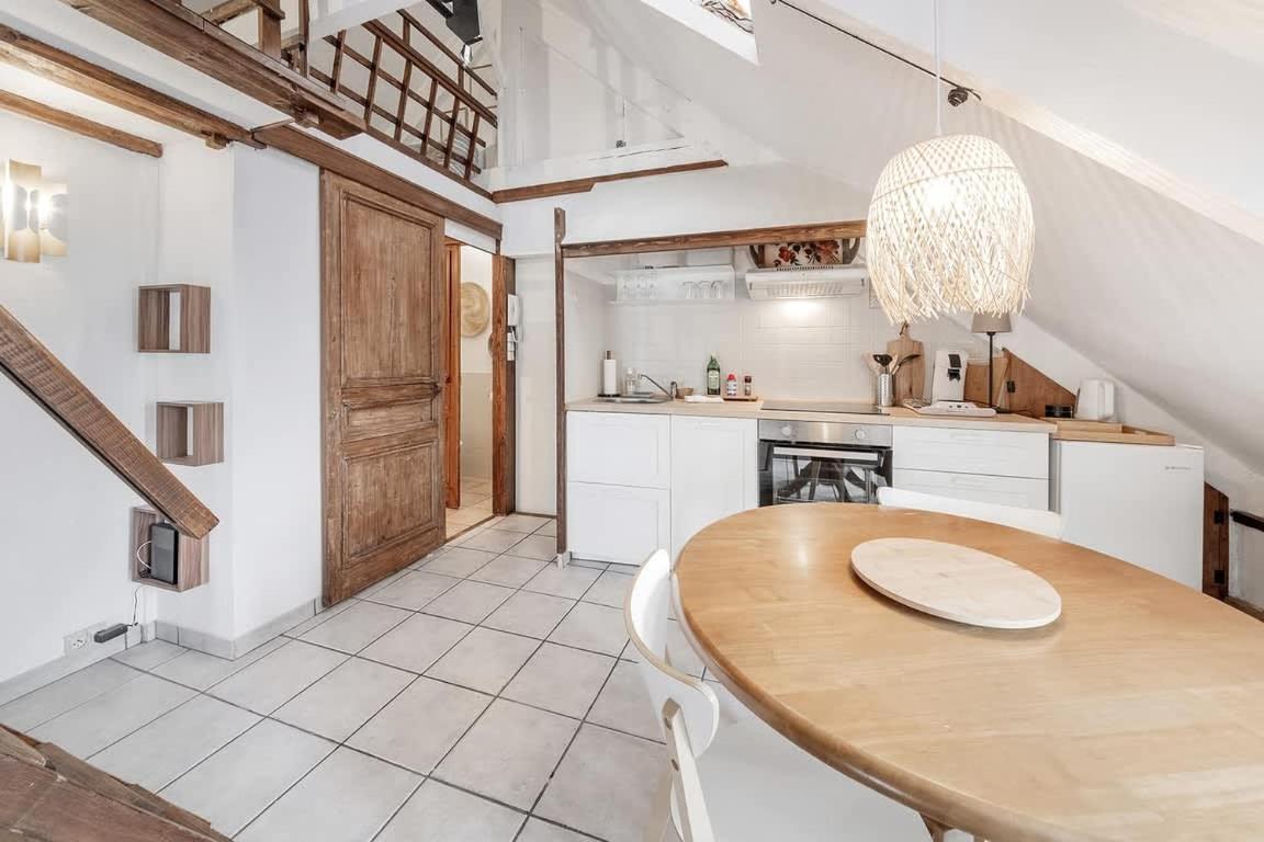 Le 38 - Studio Atypique Au Coeur De Cancale-3 Pers ภายนอก รูปภาพ